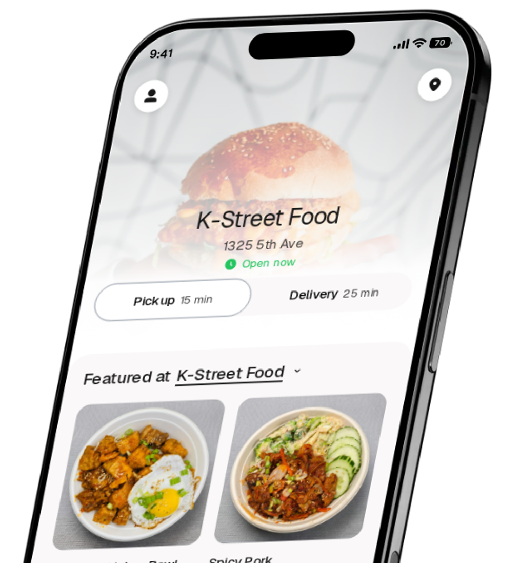 K-Street Food app preview