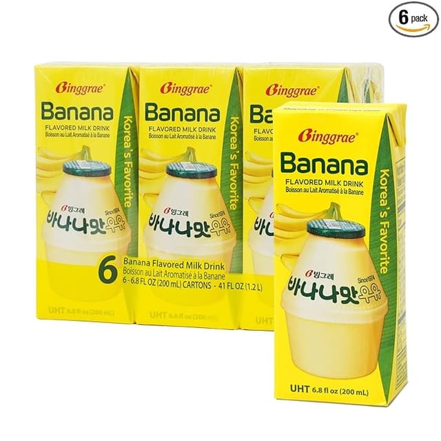 Korean Milk Drink.