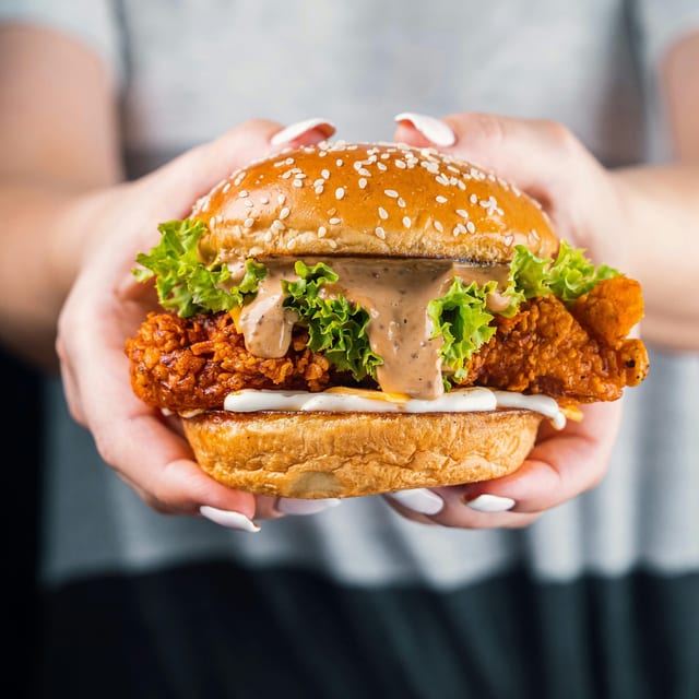 Spicy Chicken Sandwich.