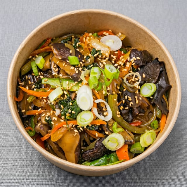 Japchae Noodles.