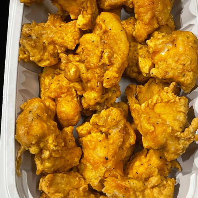 Boneless Korean Chicken Bites.
