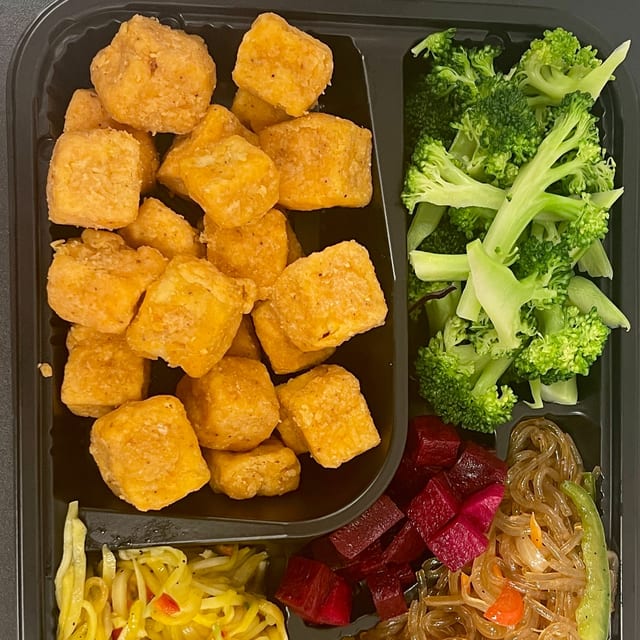 Crispy Tofu Bento.